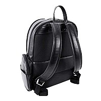 Mckleinusa S Series Cumberland Pebble Grain Calfskin Leather 15 Leather Dual Compartment Laptop Backpack Black 88365 One Size