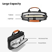 Tomtoc Protective Laptop Shoulder Bag For 1314 Inch Macbook Airpro 134144 Surface Laptop Studio6543 Hp Chromebook 14