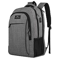 Matein 17 Inch Travel Laptop Backpack Extra Large Business Backpack With Usb Charging Port Waterresistant Computer Bag Daypac