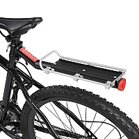 Rear Bike Rack Frame Mountporte Bagage De Velo Electrique Rearing Carrier Aluminum Alloy Mountain Road Bike Cycling Carrier Ra