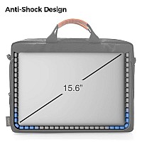 Tomtoc Protective Laptop Shoulder Bag For 156 Inch Universal Hp Dell Acer Asus Lenovo Laptop Chromebook Ultrabook Multifuncti