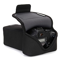 Usa Gear Camera Sleeve And Zoom Lens Dslr Camera Case With Dslr Sleeve Protection Holster Belt Loop And Accessory Storage Com