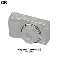 Ricoh Gn1 Dark Grey Metal Accent Ring For Gr Iii Digital Camera