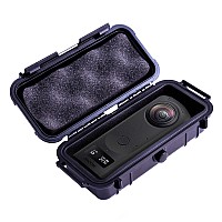 Casematix 7 Inch Waterproof 360 Action Camera Case Compatible With Ricoh Theta Z1 360 Degree Camera Case Only