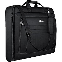 Garment Bags For Travel Large Suit Travel Bag For Men Women With Shoulder Strap Mancro Foldable Carry On Garment Bag Gifts For