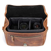 Szone Water Resistant Dslr Camera Bags Inserts Small Lens Case Padded Bag With Handle Foldable Shockproof Tlr Slr Bag Portable