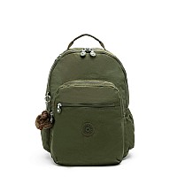 Kipling Seoul Go Large 15 Laptop Backpack Jaded Green Tonal