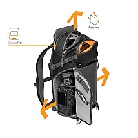 Lowepro Lp37259Pww Photo Active Outdoor Camera Backpack Quickshelf Dividers Fits 12Inch Laptop2L Hydration For Mirrorless