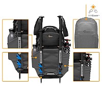 Lowepro Lp37259Pww Photo Active Outdoor Camera Backpack Quickshelf Dividers Fits 12Inch Laptop2L Hydration For Mirrorless