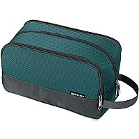 Toiletry Bag for Men Hanging Dopp Kit Water Resistant Shaving Bag Small Toiletry Bag for Traveling (malachite green)