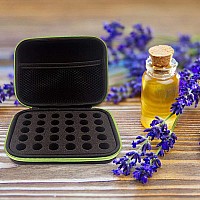 Dhxyzzb Myonly Essential Oils Carrying Case Holds 30 Grids For 13Ml Roller Bottles Storage Organizer Bag Hard Shell For Home T