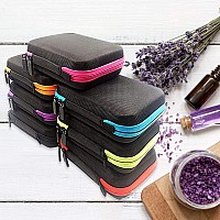 Dhxyzzb Myonly Essential Oils Carrying Case Holds 30 Grids For 13Ml Roller Bottles Storage Organizer Bag Hard Shell For Home T