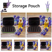 Dhxyzzb Myonly Essential Oils Carrying Case Holds 30 Grids For 13Ml Roller Bottles Storage Organizer Bag Hard Shell For Home T