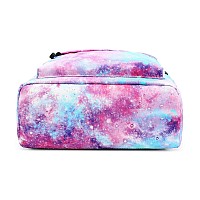 Abshoo Lightweight Water Resistant Galaxy Backpacks For Teen Girls Women School Bookbags Galaxy Pink