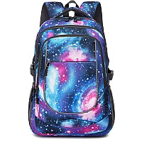 Proetrade Galaxy Backpack Bookbag For College Sturdy Travel Business Hiking Fit Laptop Up To 156 Inch Multi Compartment Gifts F