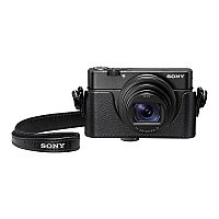 Sony Premium Jacket Case Lcjrxkb For Rx100 Series Digital Still Cameras Black Small