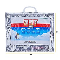 Superio Hot And Cold Insulated Bags For Food Delivery Grocery Shopping Bags Food Storage For Hot And Frozen Food For Travel D