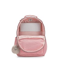 Kipling Womens Seoul 15 Laptop Backpack Durable Roomy With Padded Shoulder Straps Builtin Protective Sleeve