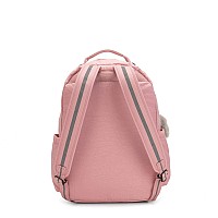 Kipling Womens Seoul 15 Laptop Backpack Durable Roomy With Padded Shoulder Straps Builtin Protective Sleeve