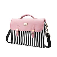 Lovevook Computer Bag For Women Laptop Messenger Bag For Work College Slimpink 156Inch