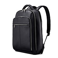 Samsonite Classic Leather Backpack Black One Size