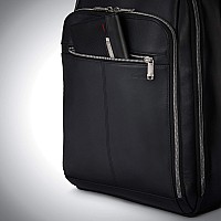 Samsonite Classic Leather Backpack Black One Size