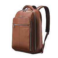 Samsonite Classic Leather Backpack Cognac One Size