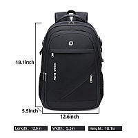 Fengdong Durable Waterproof Travel Laptop Backpack 173 Inchlarge College Backpack Bookbag For Men Women Business Backpack Wi