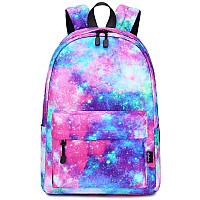 Abshoo Lightweight Water Resistant Galaxy Backpacks For Teen Girls Boys School Bookbags Galaxy A