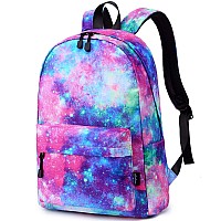 Abshoo Lightweight Water Resistant Galaxy Backpacks For Teen Girls Boys School Bookbags Galaxy A