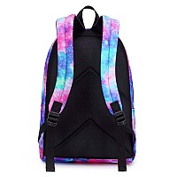 Abshoo Lightweight Water Resistant Galaxy Backpacks For Teen Girls Boys School Bookbags Galaxy A