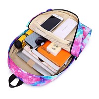 Abshoo Lightweight Water Resistant Galaxy Backpacks For Teen Girls Boys School Bookbags Galaxy A