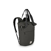 Osprey Arcane Zip Top Tote Backpack Stonewash Black