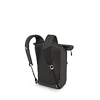 Osprey Arcane Zip Top Tote Backpack Stonewash Black