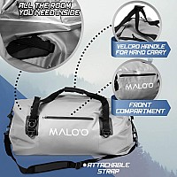 Maloo Waterproof Dry Bag Duffel 40L60L100L Roll Top Duffel Keeps Gear Dry For Kayaking Rafting Boating Swimming Camping