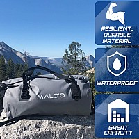 Maloo Waterproof Dry Bag Duffel 40L60L100L Roll Top Duffel Keeps Gear Dry For Kayaking Rafting Boating Swimming Camping