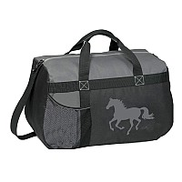 Awst Equestrian Horse Helmet Travel Duffle Grey