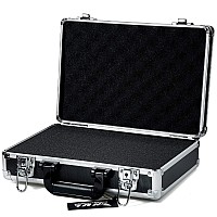 Hul 14In Twotone Aluminum Case With Customizable Pluck Foam Interior For Test Instruments Cameras Tools Parts And Accessories