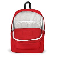 Jansport Superbreak Plus Backpack With Padded 15Inch Laptop Sleeve And Integrated Bottle Pocket Spacious And Durable Daypack