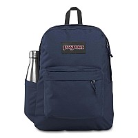 Jansport Superbreak Plus Backpack With Padded 15Inch Laptop Sleeve And Integrated Bottle Pocket Spacious And Durable Daypack