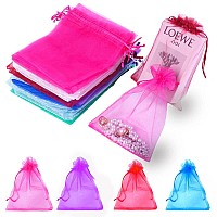 Lysxp 100 Pcs Organza Bags 5