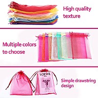 Lysxp 100 Pcs Organza Bags 5