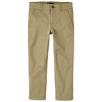 The Childrens Place Boys Stretch Skinny Chino Pantsflax Single14S