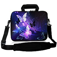 Richen 10 Inch Messenger Bag Carrying Case With Handle Accessory Pocket Fits 7 To 10Inch Laptopsnotebookkids Tablet 7102 I