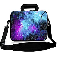 Richen 14156 Inch Galaxy Laptop Shoulder Bag Messenger Bag Case Notebook Handle Sleeve Neoprene Soft Carpet Tablet Travel Acce