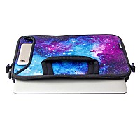 Richen 14156 Inch Galaxy Laptop Shoulder Bag Messenger Bag Case Notebook Handle Sleeve Neoprene Soft Carpet Tablet Travel Acce