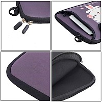 Richen 14 15 154 156 Inch Laptop Shoulder Bag Notebook Handle Sleeve Neoprene Soft Carrying Travel Case With Accessories Pocke