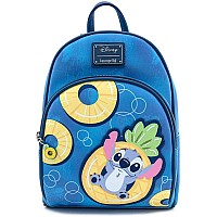 Loungefly X Disney Lilo And Stitch Pineapple Floaty Stitch Mini Backpack One Size Multi