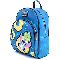 Loungefly X Disney Lilo And Stitch Pineapple Floaty Stitch Mini Backpack One Size Multi