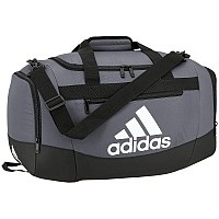 Adidas Unisex Defender 4 Small Duffel Bag Team Onix Grey One Size